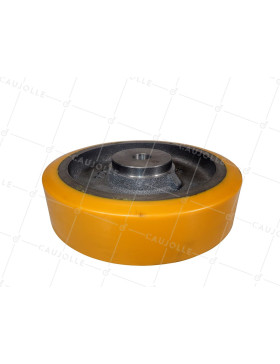 Ruota A CLAVETER IN POLIURETANO DIAMETRO 200/50 MM CARICO 950KG - SFPU 200/50 A CLAVETER A20