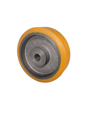 Ruota A CLAVETER IN POLIURETANO DIAMETRO 200/60 MM CARICO 1000KG - SFPU 200/60 A CLAVETER A25