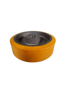 Ruota A CLAVETER IN POLIURETANO DIAMETRO 200/60 MM CARICO 1000KG - SFPU 200/60 A CLAVETER A25