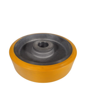 Ruota A CLAVETER IN POLIURETANO DIAMETRO 300/80 MM CARICO 2000KG - SFPU 300/80 A CLAVETER A50