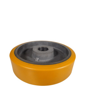 Ruota A CLAVETER IN POLIURETANO DIAMETRO 300/80 MM CARICO 2000KG - SFPU 300/80 A CLAVETER A50