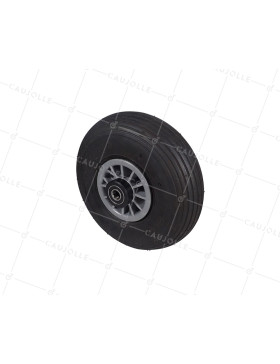 Ruota DI Carrello a mano GONFIATA DIAMETRO 260 MM CARICO 150KG Cuscinetto A SFERE 16MM - S2700P 260/85 4PR LINEA R SFERE 16 • Caujolle