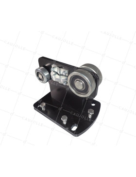 MONTATURA PER PORTA MOTORIZZATA A SBALZO MANTION® 9972PAF PER APERTURE SUPERIORI AI 9 METRI • Caujolle