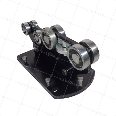 MONTATURA PER PORTONE MOTORIZZATO A SBALZO MANTION® 9978PAF PER APERTURE SUPERIORI AI 9 METRI • Caujolle
