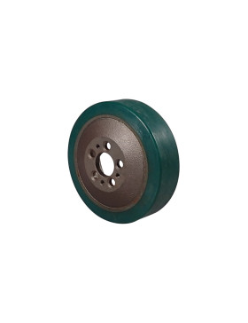 Ruota MOTRICE D'AUTOLAVEUSE 75 SHORES A VERT 5 TROUS