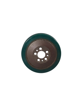 Ruota MOTRICE D'AUTOLAVEUSE 75 SHORES A VERT 5 TROUS