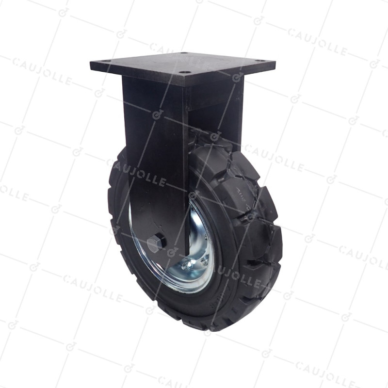 Ruota TUTTO TERRE PER GRANDI OBIETTIVI DIAMETRO 406 MM CARICO 950 KG - SERIE TITAN FISSO 406