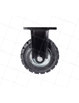 Ruota TUTTO TERRAIN PER OSTACOLO DIAMETRO 250 MM CARICO 450 KG - SERIE TITAN FISSO 250