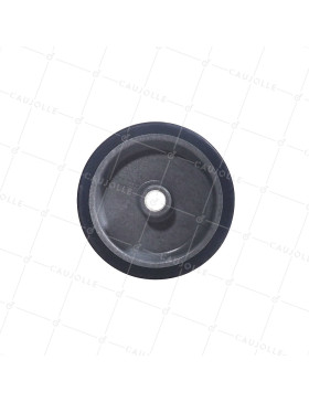 Ruota ANTISTATICA DI DIAMETRO 80MM CARICO 40 KG R INFERIORE A 104 OHM