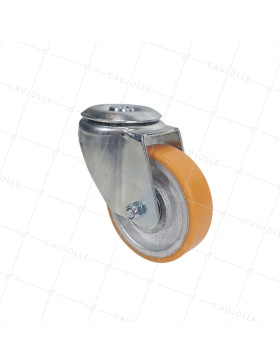 Ruota DI CRIC PER AUTO DIAMETRO 100 MM CARICO 250 KG S74 O 100 SFPU • Caujolle