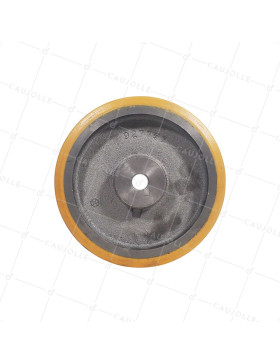 Ruota A CLAVETER IN POLIURETANO DIAMETRO 250/50 MM CARICO 1100KG - SFPU 250/50 A CLAVETER A25