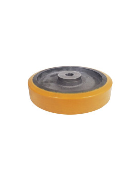 Ruota A CLAVETER IN POLIURETANO DIAMETRO 250/50 MM CARICO 1100KG - SFPU 250/50 A CLAVETER A25