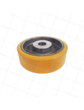 Ruota A CLAVETER IN POLIURETANO DIAMETRO 250/80 MM CARICO 1600KG - SFPU 250/80 A CLAVETER A40