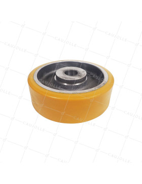 Ruota A CLAVETER IN POLIURETANO DIAMETRO 250/80 MM CARICO 1600KG - SFPU 250/80 A CLAVETER A40