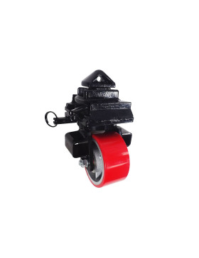 Ruota DI CONTENITORE DIAMETRO 150 MM CARICO 1000KG - FONTE PU MONO 150 CONTENITORE
