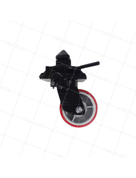 Ruota DI CONTENITORE DIAMETRO 150 MM CARICO 1000KG - FONTE PU MONO 150 CONTENITORE