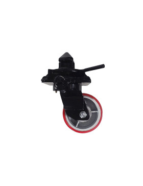 Ruota DI CONTENITORE DIAMETRO 150 MM CARICO 1000KG - FONTE PU MONO 150 CONTENITORE
