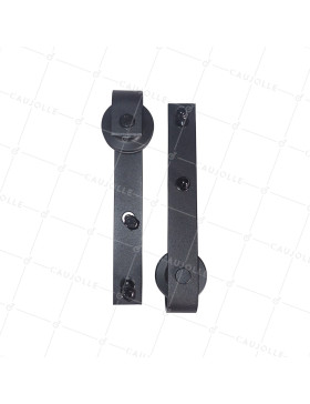 KIT DI 2 Ruote PER GALANDAGE E FERRO PIATTO DI 6 MM - PER 99952 • Caujolle