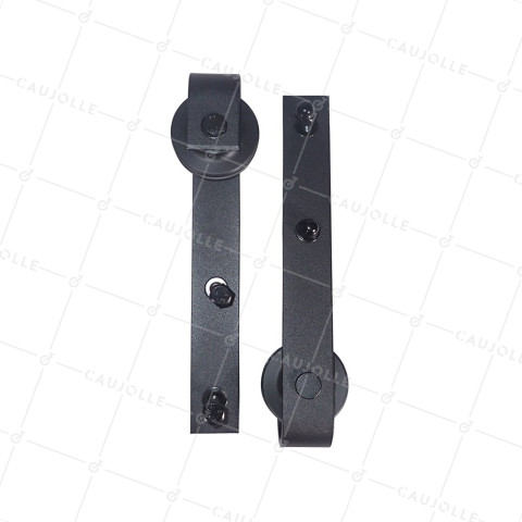 KIT DI 2 Ruote PER GALANDAGE E FERRO PIATTO DI 6 MM - PER 99952 • Caujolle