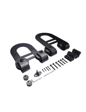 KIT DI 2 Ruote PER FERRO PIATTO DI 6 MM STILE FERRO DA CAVALLO - PER 99955