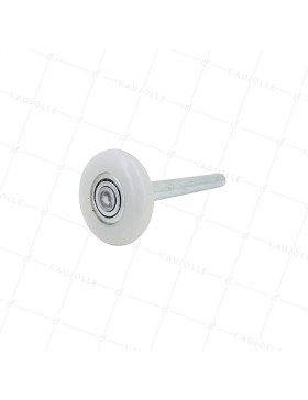 Ruota DI PORTA DEL GARAGE DIAMETRO 46 MM LUNGHEZZA 209 MM - GUIDA 46 MM LUNGA 9' GRANDE • Caujolle