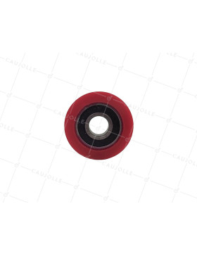 Ruota IN POLIURETANO DIAMETRO 40 MM CARICO 25 KG ASSE 12 MM