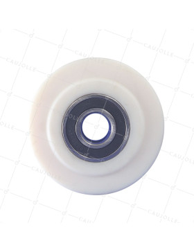 Ruota NYLON AD ALTA CAPACITÀ DIAMETRO 200 MM CARICO 4500 KG PER ASSE DI 45MM - S2490 200X80 RB45