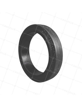 FRENO ACCIAIO GOMMA CONTINENTALE® ELASTICO DIAMETRO 230 MM CARICO 400 KG - ANELLO CONTI 230/50-170 • Caujolle