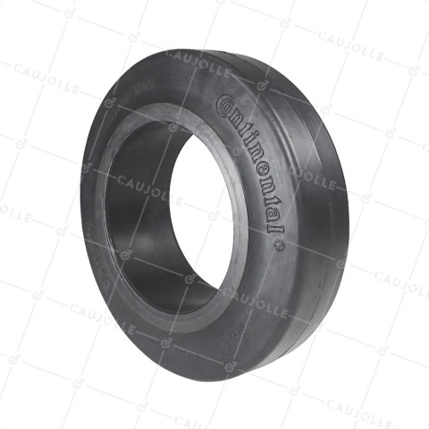 FRENO ACCIAIO GOMMA CONTINENTALE® ELASTICO DIAMETRO 300 MM CARICO 800 KG - ANELLO CONTI 300/85-170 • Caujolle