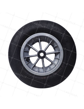 Ruota DI CARRETTO DIAMETRO 360 MM ASSE 20 MM CARICO 150 KG-S1006P 3.50/8 R20