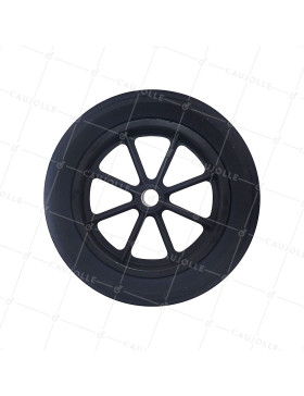 Ruota di carriola INCREVABILE DURE DIAMETRO 400 MM CARICO 150KG PER ASSE DI 30 MM - S605DP 400 L30-74