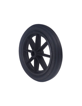 Ruota di carriola INDEFORMABILE IN GOMMA DI DIAMETRO 360MM PER ALBERO DI 30 MM - S605DP 360 L30-74