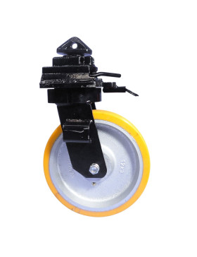Ruota DI CONTENITORE Ruota DIAMETRO 305 MM CARICO 1750 KG - CONTENITORE MONO Ruota ARANCIONE