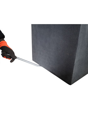 PAIO DI Ruote Retrattile A LEVA PER TRASLOCHI DIAMETRO 138 MM CARICO 1000KG - KIT LEVEL UP 138