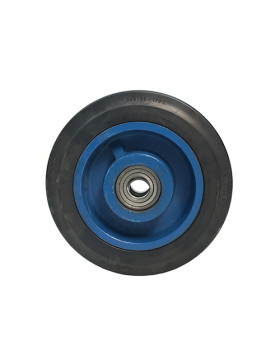 Ruota IN FONTE Fasciatura SOFFICE DIAMETRO 250 MM CARICO 600 KG ASSE 30MM - S2750F 250 CONTINENTAL