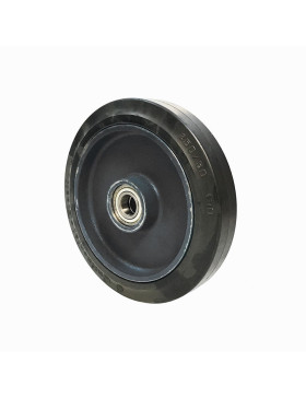 Ruota IN GHISA Fasciatura SOFT DIAMETRO 250 MM CARICO 500 KG ASSE 25 MM - S2750F250/50