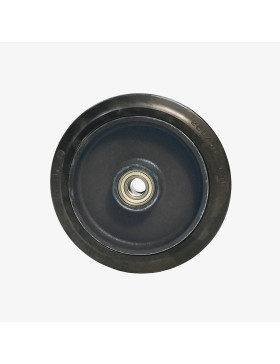 Ruota IN GHISA Fasciatura SOFT DIAMETRO 250 MM CARICO 500 KG ASSE 25 MM - S2750F250/50
