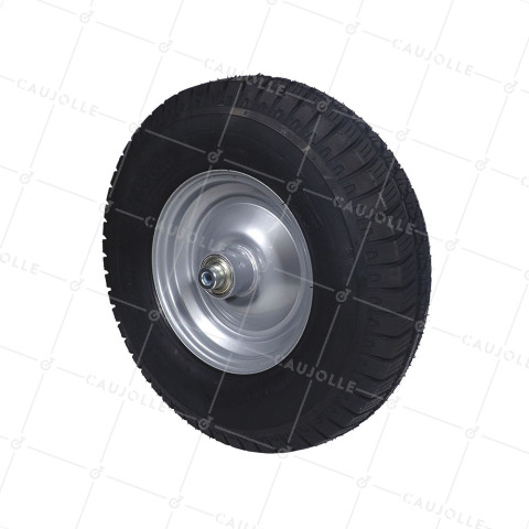 Ruota DI Rimorchio 140 KM/H DIAMETRO 420 MM CARICO 345 KG PER ASSE DI 12 MM - S2600 B12 6PR Rimorchio LARGA • Caujolle