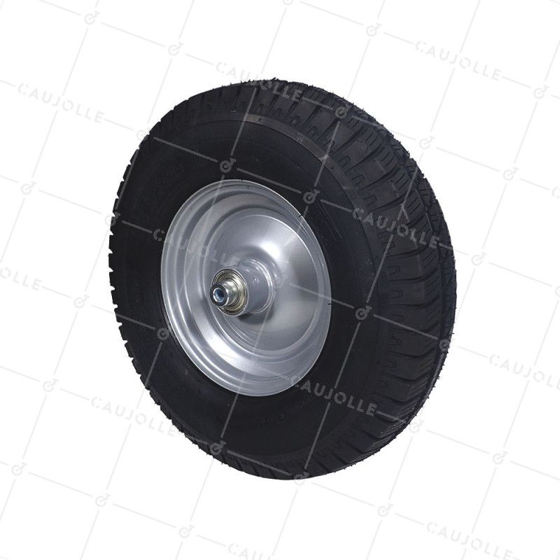 Ruota DI Rimorchio 140 KM/H DIAMETRO 420 MM CARICO 345 KG PER ASSE DI 12 MM - S2600 B12 6PR Rimorchio ERKA