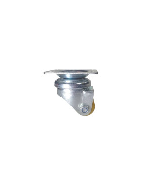 Ruota PIVOTANTE EXTRA BASSA DIAMETRO 25 MM ALTEZZA 54 MM CARICO 100KG - MINI SURB 25P