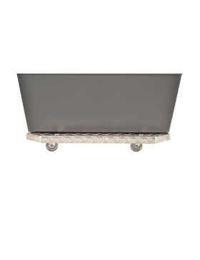 PORTE POTS A Ruote XXL 60X40X7CM CARICO 120 KG - JARDI GROOVE 60