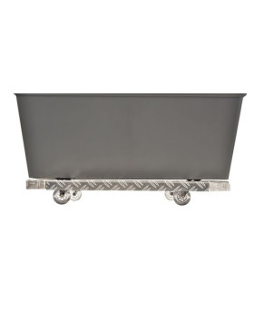 PORTE POTS A Ruote XXL 60X40X7CM CARICO 120 KG - JARDI GROOVE 60
