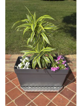 PORTE POTS A Ruote XXL 60X40X7CM CARICO 120 KG - JARDI GROOVE 60