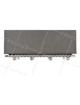 PORTE POTS A Ruote XXL 100CM X 40CM X 7CM CARICO 200 KG - JARDI GROOVE 100