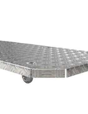 PORTE POTS A Ruote XXL 100CM X 40CM X 7CM CARICO 200 KG - JARDI GROOVE 100