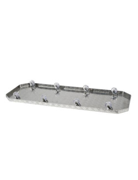 PORTE POTS A Ruote XXL 100CM X 40CM X 7CM CARICO 200 KG - JARDI GROOVE 100