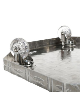 PORTE POTS DI FIORI A Ruote PER POTS DIAMETRO 45 CM MAX CARICO 120 KG - CRYSTAL OCTO 45