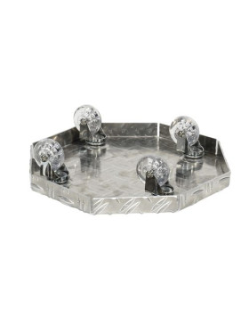 PORTE POTS DI FIORI A Ruote PER POTS DIAMETRO 45 CM MAX CARICO 120 KG - CRYSTAL OCTO 45