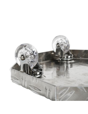 PORTE POTS DI FIORI A Ruote PER VASI DIAMETRO 30 CM MAX CARICO 120 KG - CRYSTAL OCTO 30