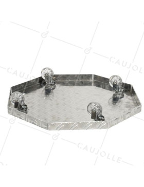 PORTE POTS DI FIORI A Ruote PER VASI DIAMETRO 30 CM MAX CARICO 120 KG - CRYSTAL OCTO 30